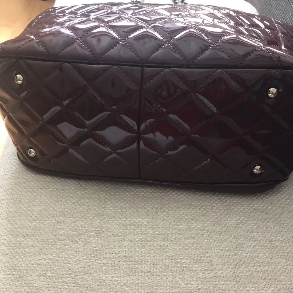 Stunning Authentic Chanel Burgundy Tote Bag